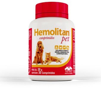 Hemolitan Pet Comprimidos - 30 comp Hemolitan Pet Comprimidos - 30 comp